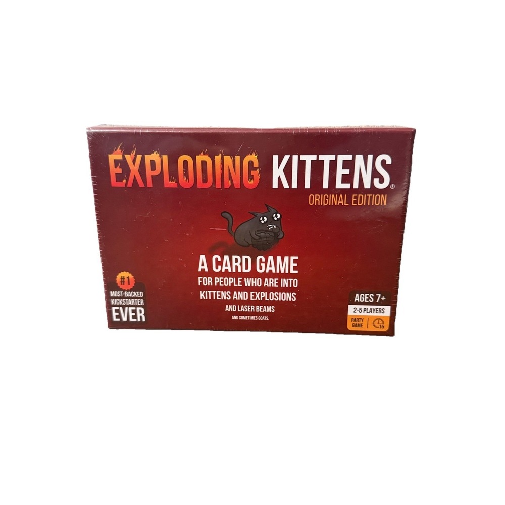Exploding Kittens Card Game - Original Edition - New & Sealed